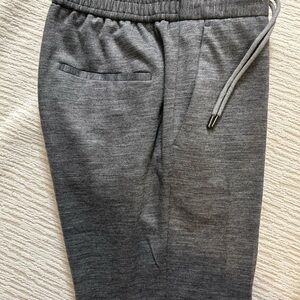 BOSS Gray Drawstring Jogger Pants